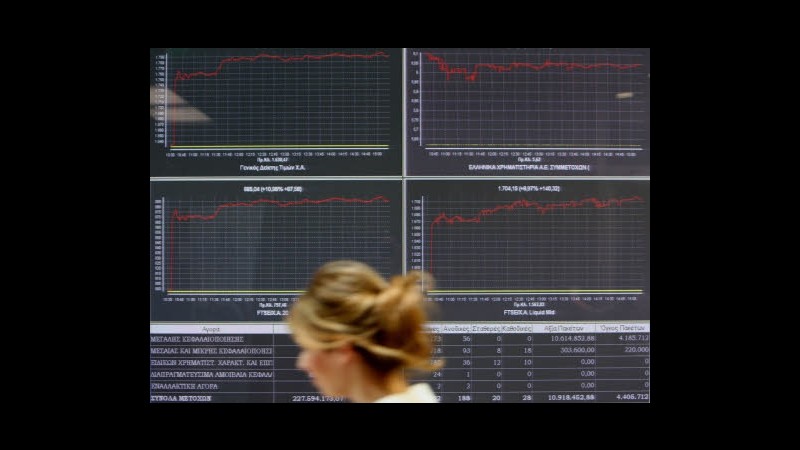 Chiusura negativa per la Borsa di Milano, Ftse Mib -1,02%