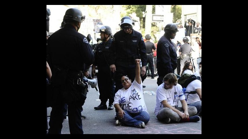 Occupy Los Angeles si prepara a ultimatum sgombero per lunedì
