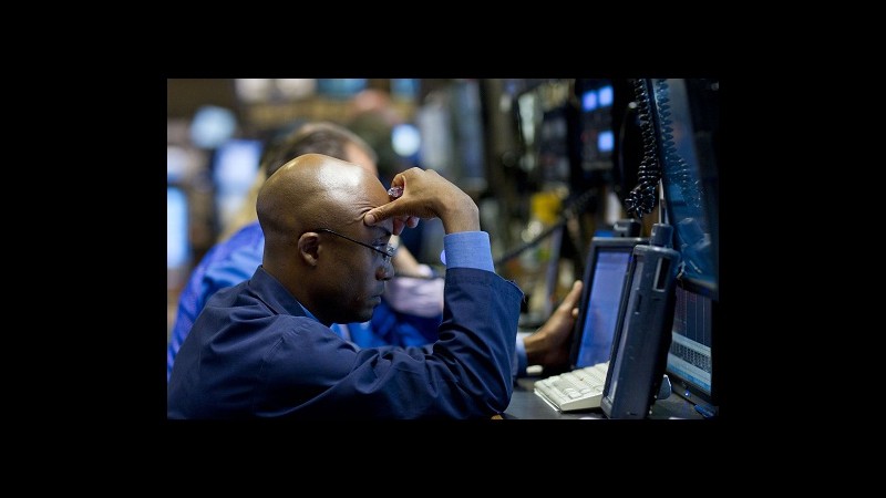 Wall Street rimbalza, Dow Jones +3,97%