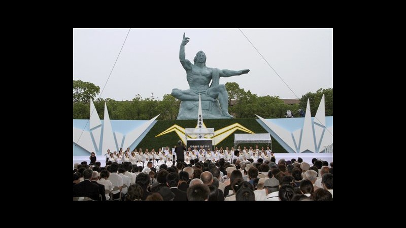 Anniversario atomica Nagasaki, sindaco dice basta a uso del nucleare