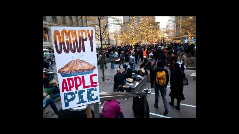 Occupy Wall Street, 4 arresti a San Diego in accampamento in centro