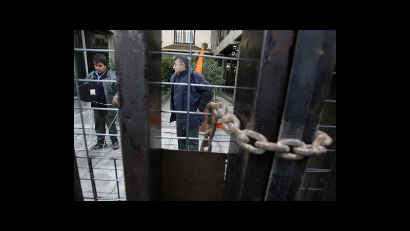 Grecia, serie di scioperi ad Atene contro le misure di austerità