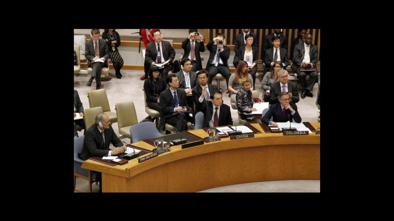 Siria, ambasciatore all’Onu: Risoluzione dichiara guerra politica