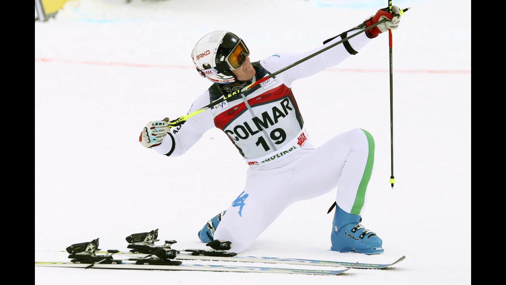 Max Blardone strepitoso, trionfo nel gigante dell’Alta Badia