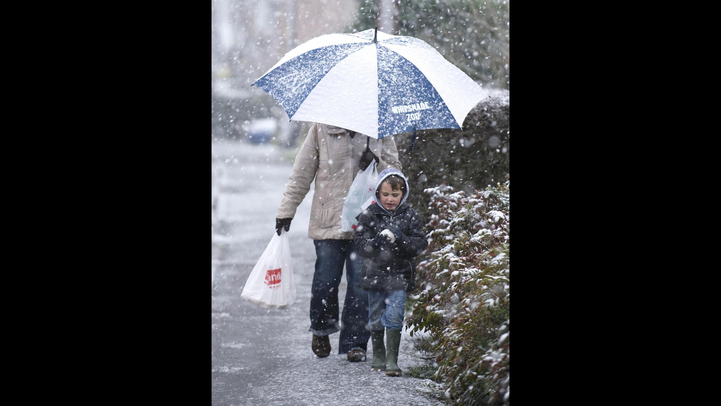Maltempo, è arrivata la neve, temperature in picchiata