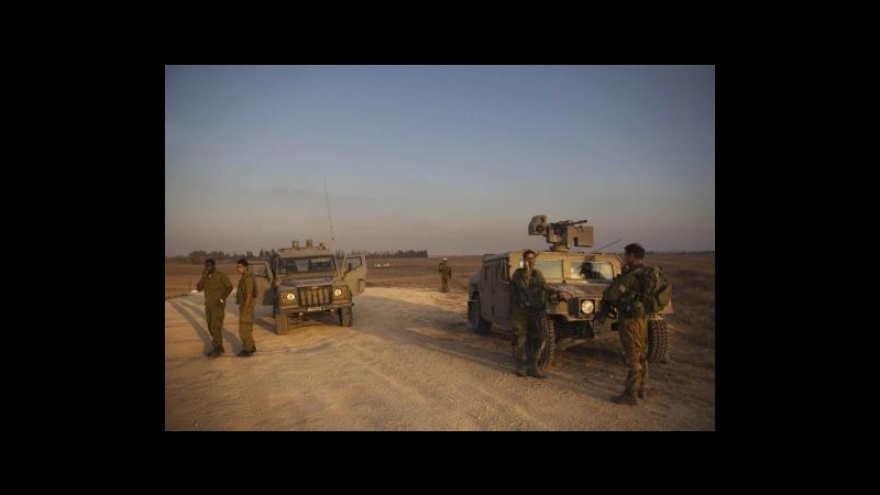 Medioriente, ucciso civile di Gaza sul confine con Israele