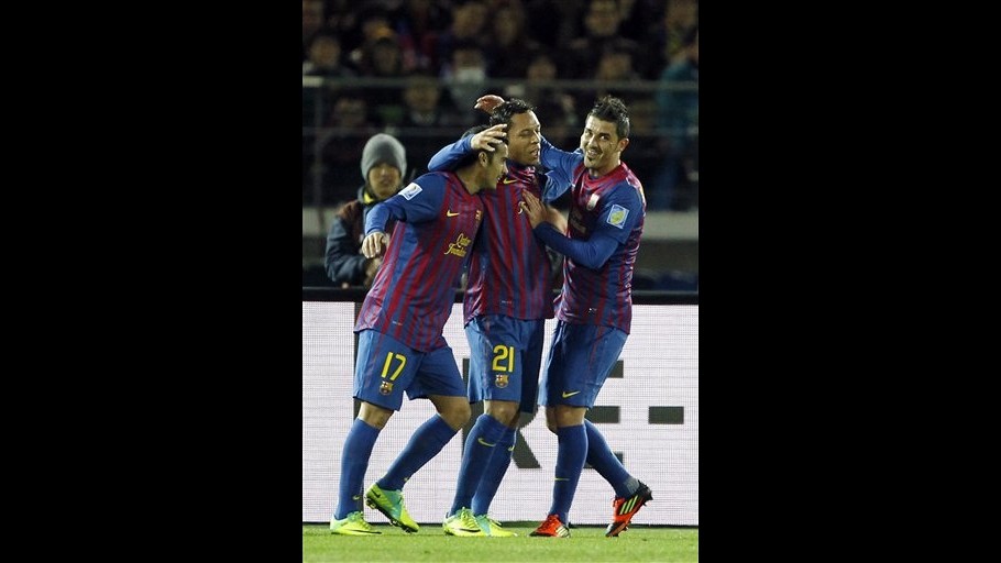 Barça in finale Mondiale club, Villa si rompe una gamba