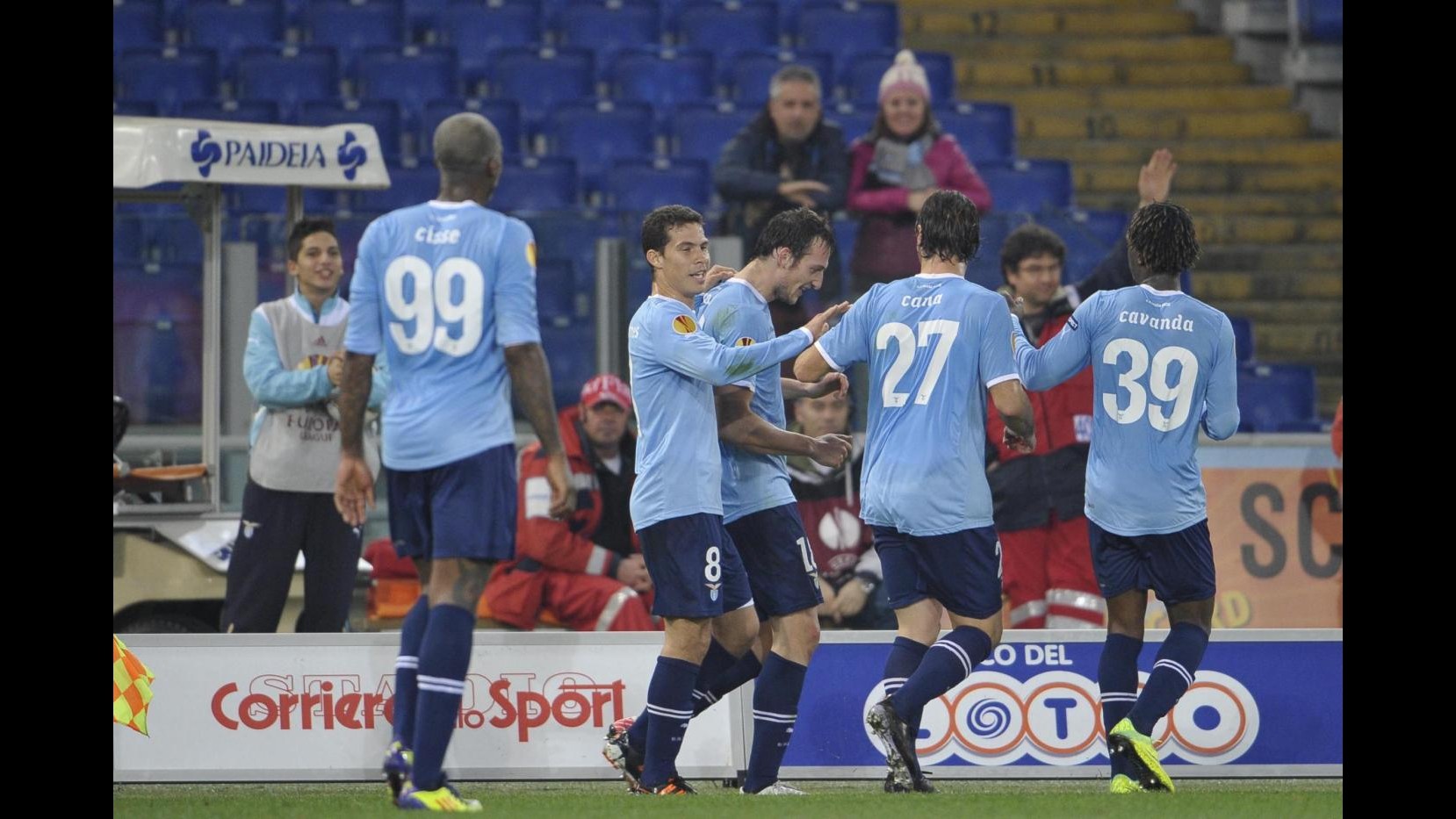 Europa League, Lazio batte Sporting 2-0 e si qualifica ai 16esimi