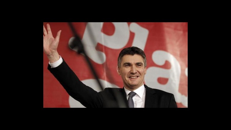 Croazia, a Milanovic di Kukuriku incarico di formare nuovo governo