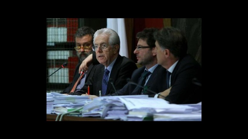 Monti ai politici: Abbiamo detto la verità, tornate a farlo voi