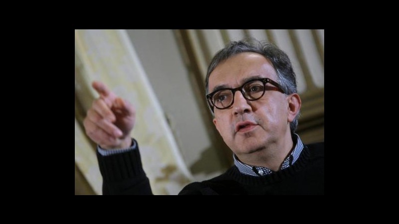 Fiat, Marchionne: Intesa è svolta storica per azienda e lavoratori