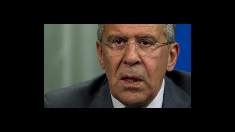 Siria, Russia: Posizione dell’Occidente è immorale, no a sanzioni