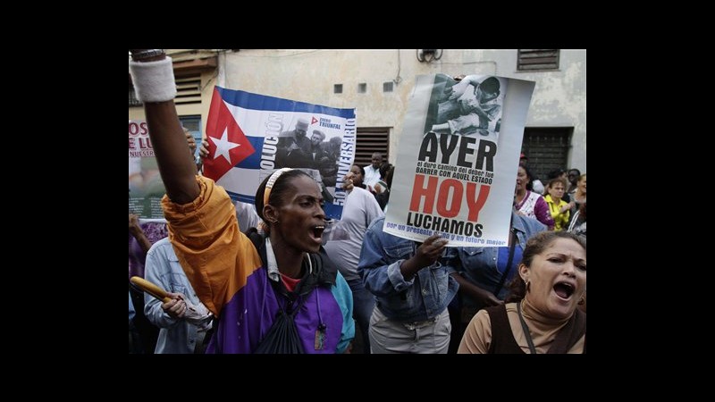 Cuba, impedita marcia a Damas de blanco in giornata dei diritti umani