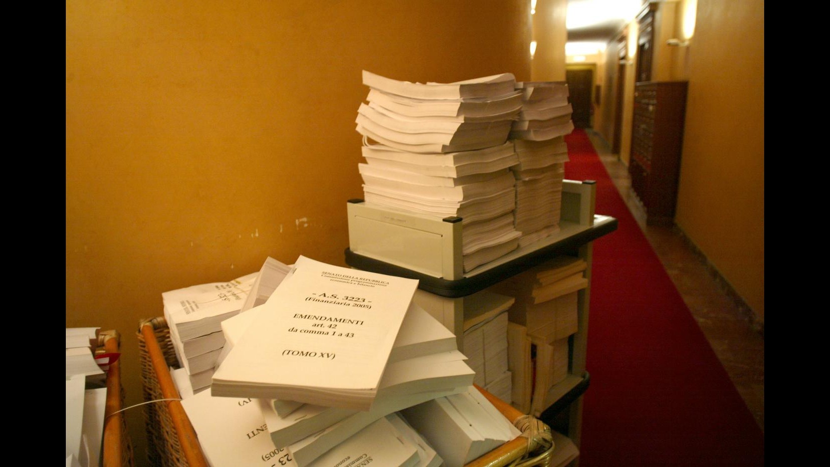 La manovra in commissione bilancio