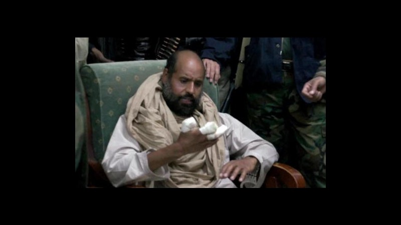 Libia, Corte dell’Aia chiede di parlare con Saif al-Islam