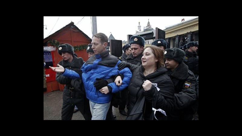 Elezioni Russia, grande manifestazione a Mosca contro Putin
