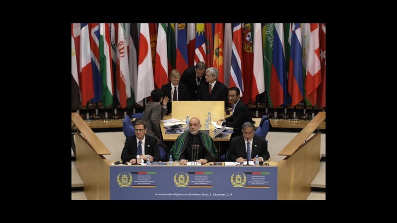 Afghanistan, Iran a Bonn: Bene ritiro truppe straniere,vi supporteremo