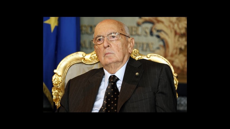 Napolitano: L’Italia può e deve farcela