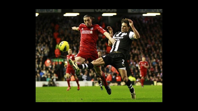 Super Bellamy, Liverpool batte Newcastle. Torna al gol Gerrard