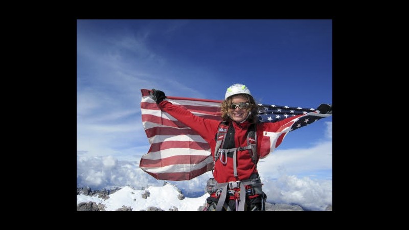 Usa, 15enne Romero è il più giovane ad aver scalato le 7 vette