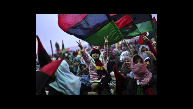 La Libia celebra l’indipendenza, è la prima volta in quarant’anni