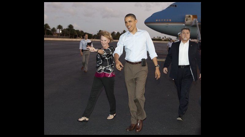 Obama raggiunge la famiglia alle Hawaii per Natale