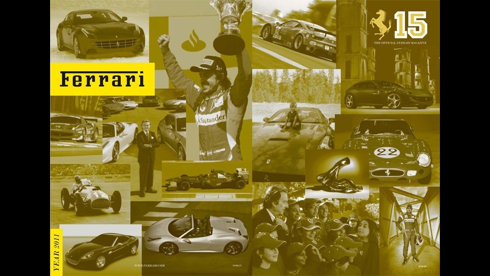 ‘The Official Ferrari Magazine’, presentato il numero di fine 2011