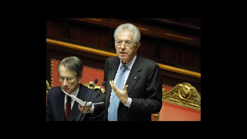 Monti: Italiani comprino titoli di Stato