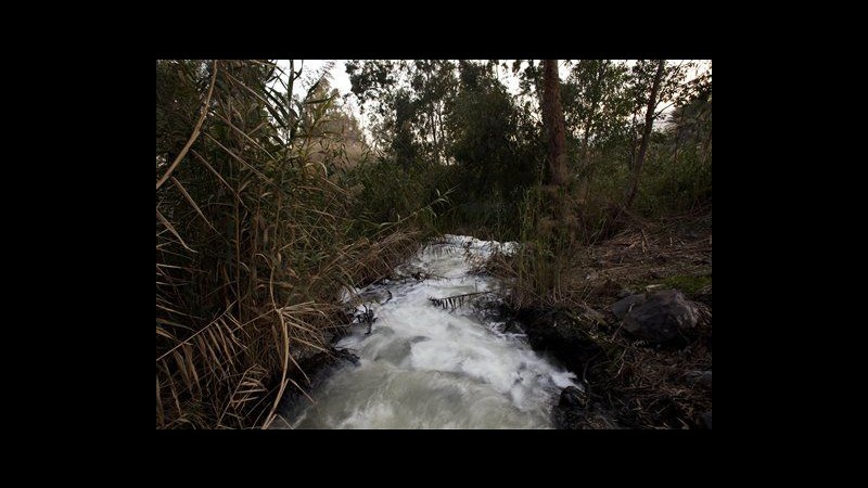 Israele: 28 milioni di metri cubi acqua per ripristino fiume Giordano