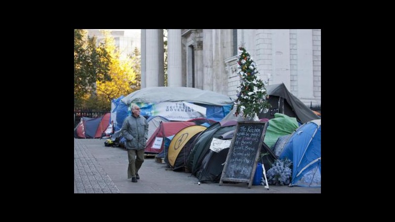 Indignati, City of London: Accampamento St. Paul attira criminali