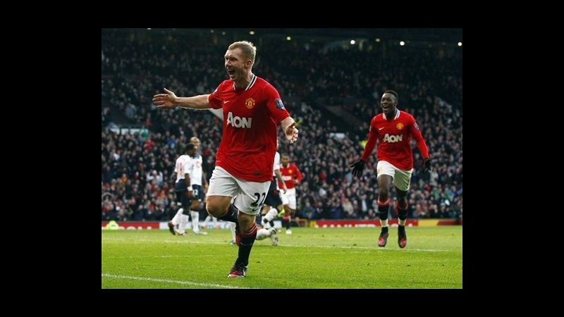 Premier League, ok Manchester United e Chelsea: favola Scholes