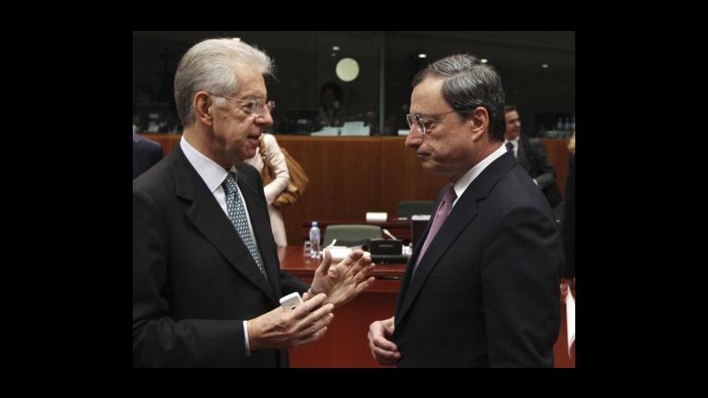 Draghi: Mercati apprezzano sforzi Italia