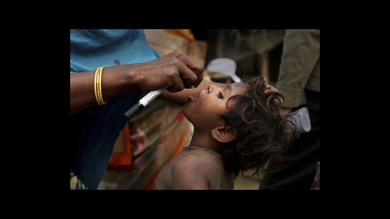 India, domani primo anniversario da ultimo caso di polio registrato