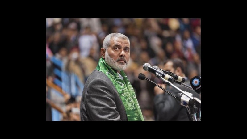 Premier Hamas visiterà Iran, Qatar e altri Paesi islamici a fine mese