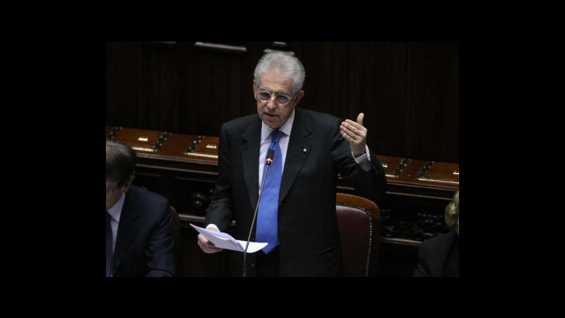 Monti: Europa punti sulla crescita