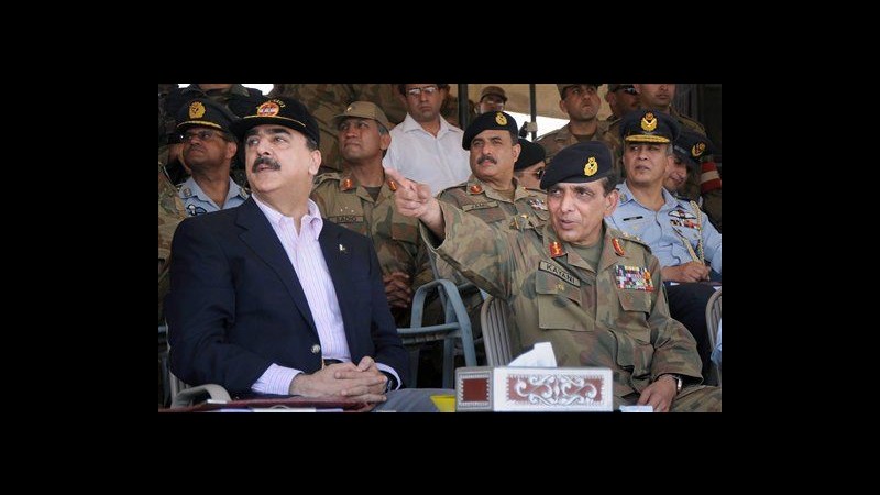 Pakistan, capo di Stato maggiore convoca comandanti per colloqui
