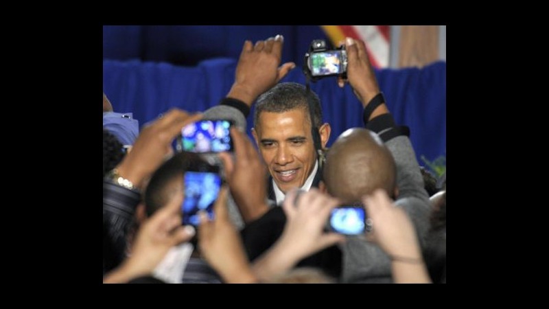Usa 2012, Obama vince primarie democratiche New Hampshire, ma era solo