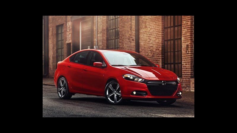 Chrysler, debutta al salone dell’auto di Detroit la nuova Dodge Dart