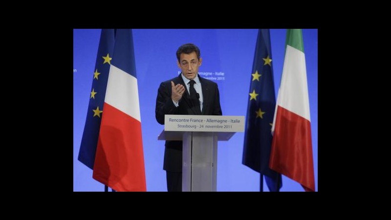 Sarkozy: Deregolamentazione cieca ha portato alla catastrofe