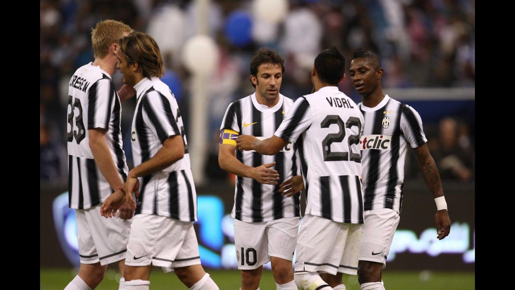 Juve show in Arabia: Al Hilal ko 7-1 con doppietta di Del Piero