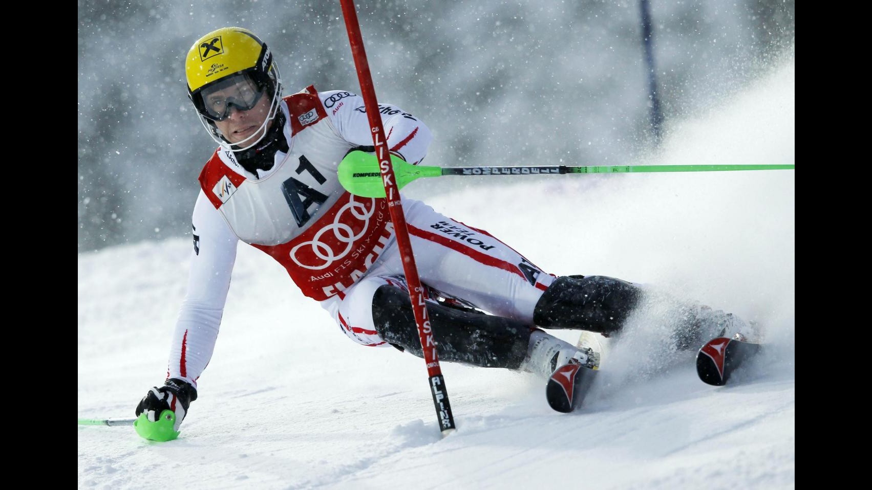Austriaco Hirscher vince slalom speciale di Zagabria, quarto Deville