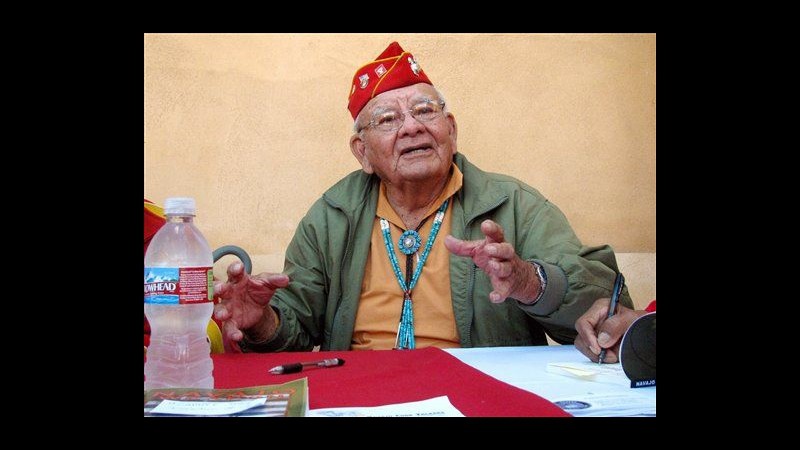 Morto a 87 anni Keith Little, veterano Navajo II guerra mondiale