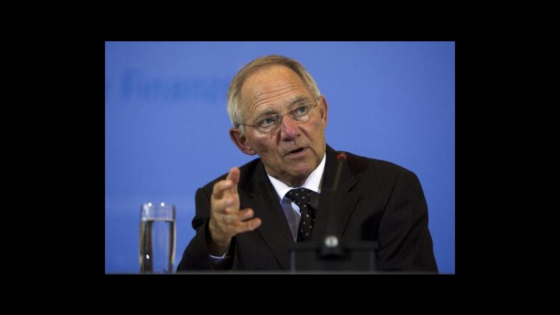 Grecia, Schaeuble: Non mi aspetto default, ottimista su colloqui debito