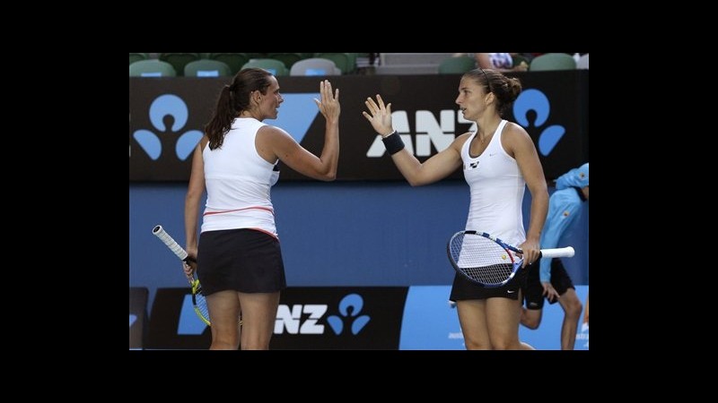 Australian Open, Errani e Vinci sconfitte in finale doppio