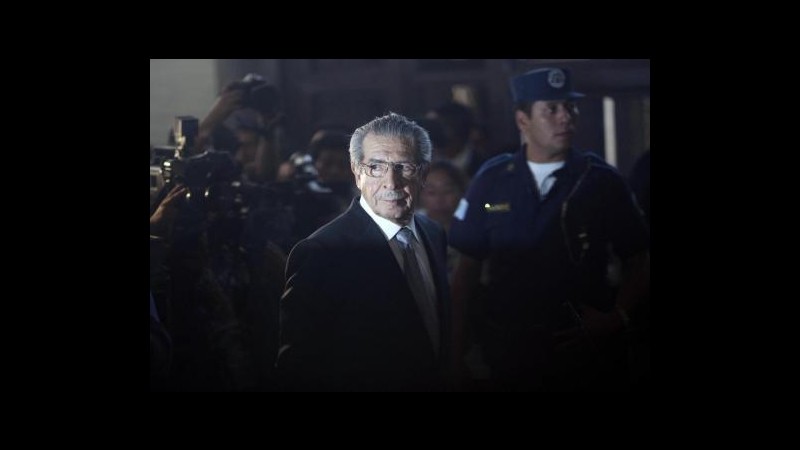 Guatemala, ex dittatore Rios Montt sarà processato per genocidio
