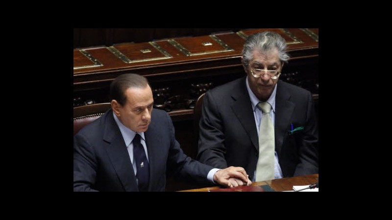 Bossi contro Berlusconi: Mezza cartuccia