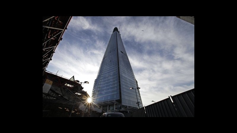 Presto pronto a Londra lo Shard di Piano, l’edificio più alto d’Europa