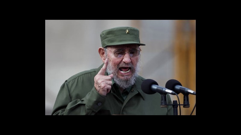 Fidel Castro: Primarie Gop Usa grande concorso di idiozia