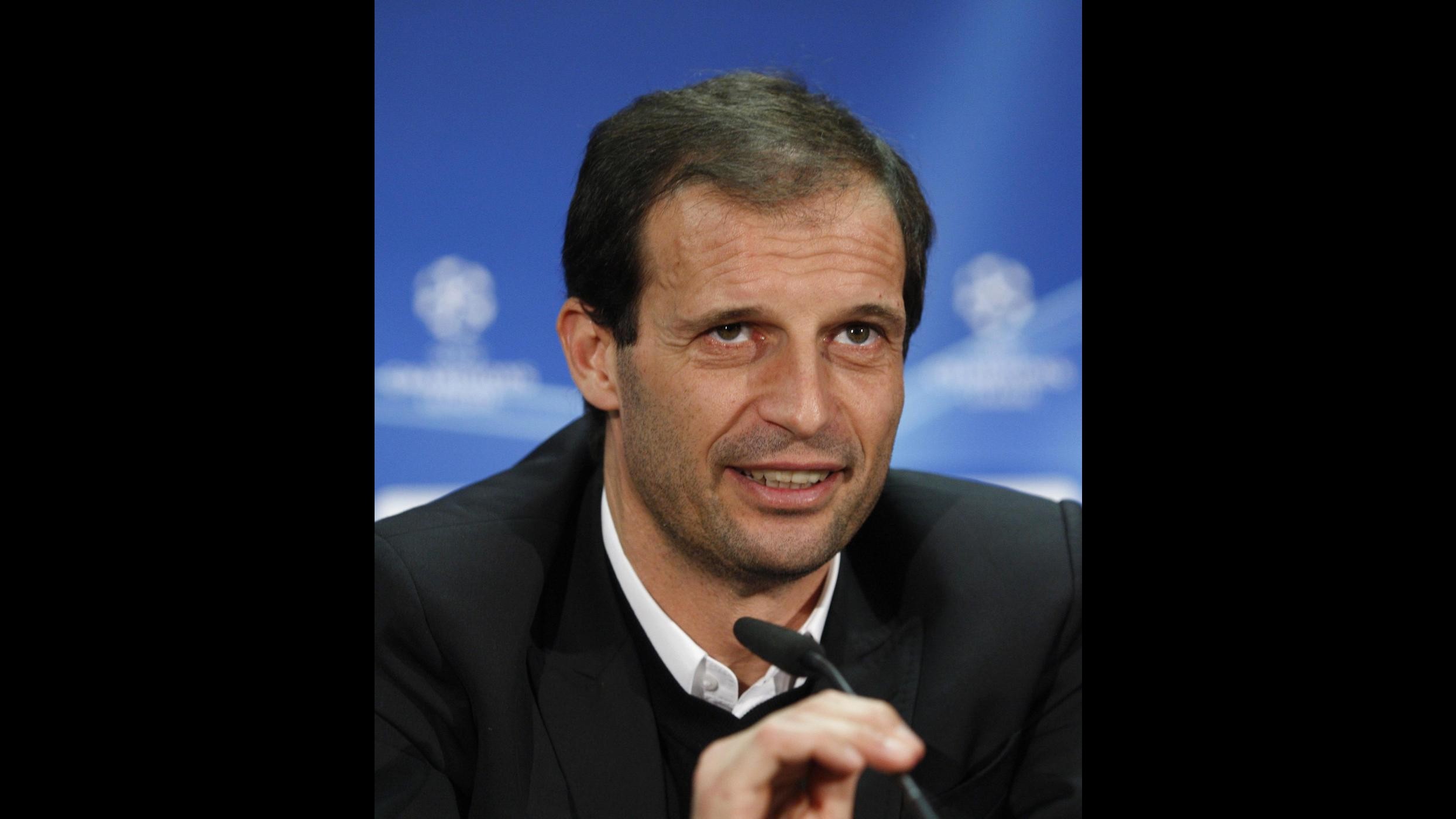 Allegri: Tevez o Maxi Lopez? Mi riterrei comunque fortunato