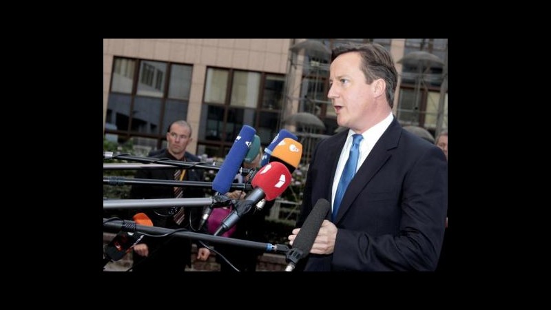 Cameron contro Corte Ue diritti umani: Non entri in affari nazionali